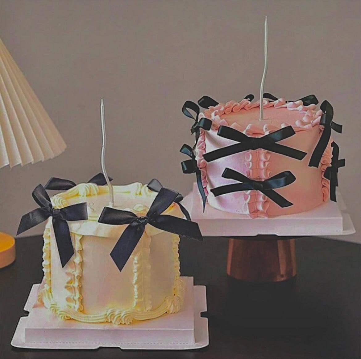 Black Bow Decoration