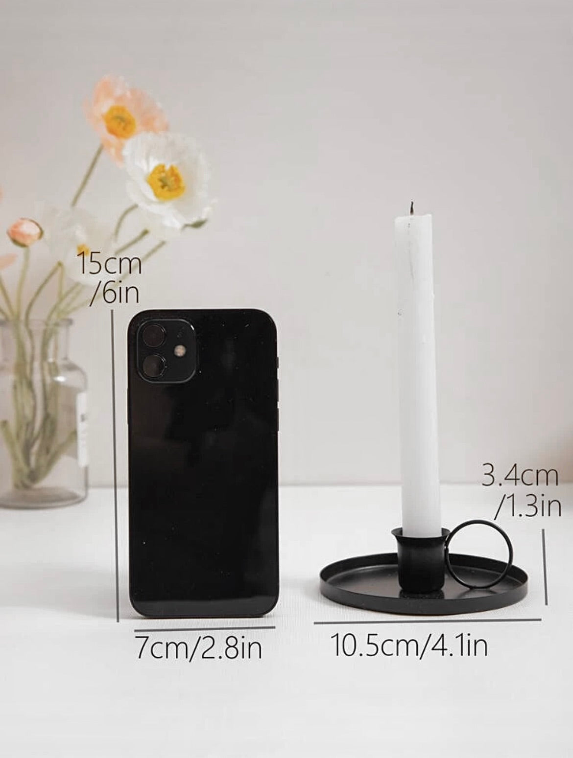 Candlelight Holder Black