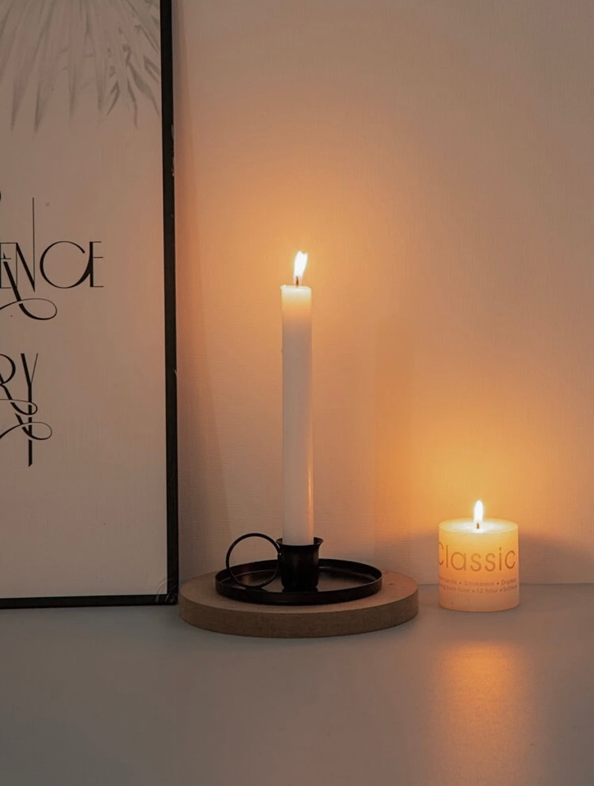 Candlelight Holder Black